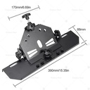Mesin Pemotong Sudut 45 Derajat / Untuk Keramik Chamfering Bracket Adapter Alat Pemotong Ubin Keramik 45 Degree Tile Chamfer Tool Machine Essential Cutting Ceramic Stone Companion Universal Besi Iron
