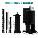 Adaptor Bor Ke Gergaji Adapter Reciprocating Jigsaw Tambahan Jig Saw Mesin Bor Jadi Tangan Gergaji Konektor Electric Drill Jigsaw Alat Listrik Menjadi Jadi Gergaji Kayu Besi Bonus Drill Saw Attachment Tools