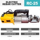 Electric Rebar Cutter Portable Mesin Potong Beton Alat Pemotong Besi Elektrik Listrik Bar Cutting 4-25mm RC25 RC-25 1600W