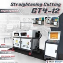 Mesin Pelurus Pemotong Besi Baja Bulat Kawat Iron Steel Bar Straightening Cutting Straightener 12mm YGT4-12 7.5W 3 Phase