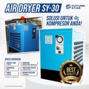 Mesin Kompresor Pengering Angin Air Dryer Compressor Udara 30 HP 30 A 0.8KW