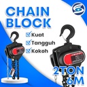 Chain Block 2 Ton 6 Meter Takel Katrol Kerekan 2 Ton 6 Meter ENDELI