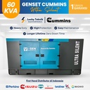 Genset 60 KVA Cummins Ultra Silent - Genset Cummins Diesel Solar
