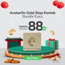 (Disc 88K) Bundle AvatarOn Stop Kontak Gold - E83426_16S_WG_G3