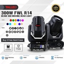 MOVING BEAM 300W HEAD LIGHT FWL 14R TALLED