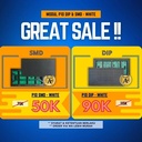 Module P10 Running Text Putih Full Outdoor
