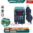 Yihua 959D-I Blower HP Solder Uap Station Digital Hot Air SMD Rework