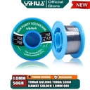 Yihua 1.0mm Timah Gulung 50Gr Kawat Solder Wire Flux Rosin Original