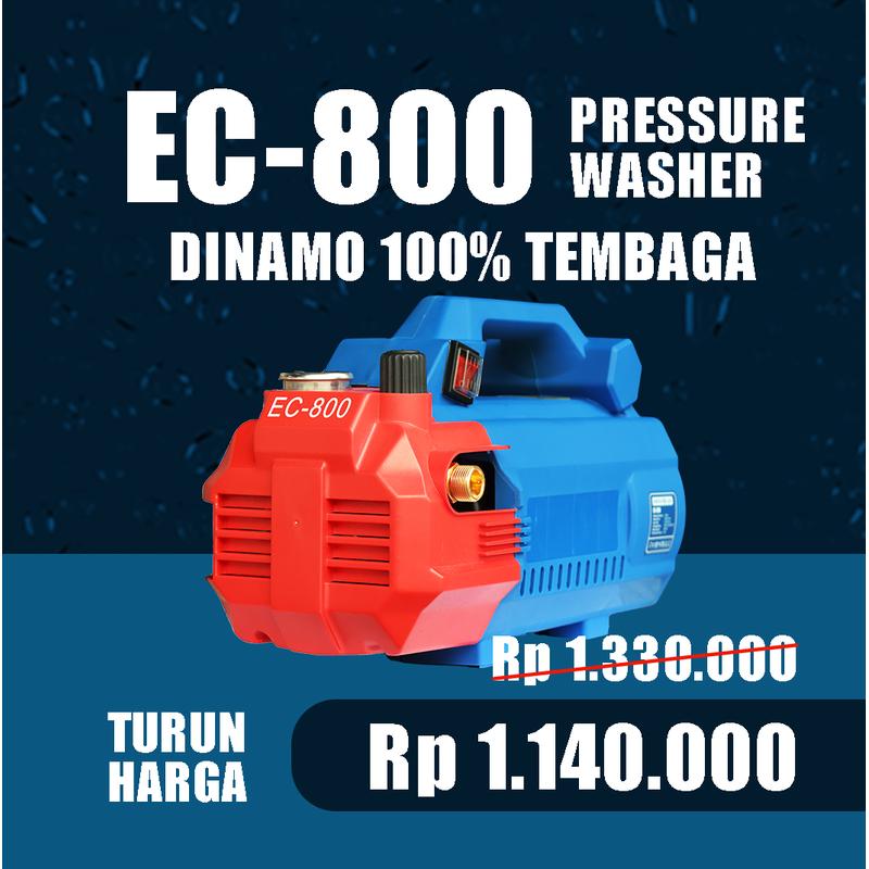 ENERGYCUBE PRESSURE WASHER EC-800 MESIN CUCI STEAM