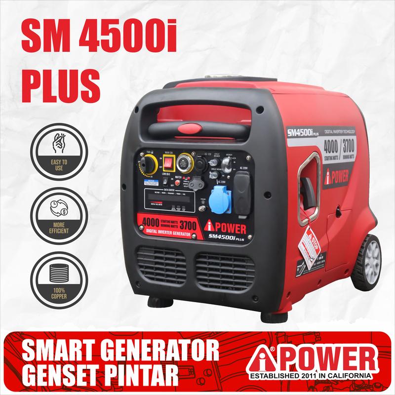 SMART GENERATOR / GENSET PINTAR SM4500i PLUS