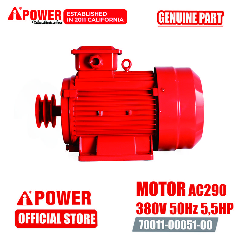MOTOR 380V 50Hz 5,5HP UNTUK AIR COMPRESSOR AC290