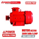 MOTOR 380V 50Hz 5,5HP UNTUK AIR COMPRESSOR AC290