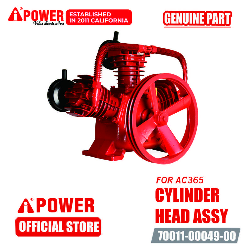 CYLINDER HEAD ASSY UNTUK AIR COMPRESSOR AC365