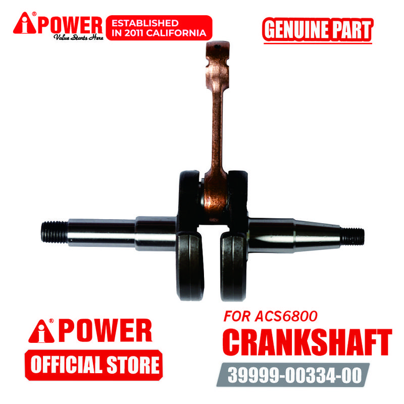 CRANKSHAFT UNTUK CHAINSAW / MESIN POTONG ACS6800