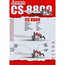 CHAINSAW / MESIN POTONG KAYU  CS8800