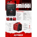 AIPOWER INVERTER GENSET SMART GENSET / SMART GENERATOR  SM1100-i