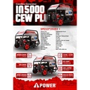 GASOLINE GENSET - GENERATOR BENSIN AIPOWER   IN5000CEW PLUS