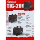 AIPOWER DC INVERTER TIG WELDER MESIN LAS TIG-200