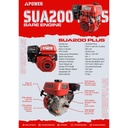 AIPOWER BARE ENGINE DAN MESIN PENGGERAK SERBA GUNA AIPOWER SUA200 PRO