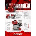 BARE ENGINE DAN MESIN PENGGERAK SERBA GUNA AIPOWER SUA200 PLUS LS