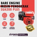 AIPOWER BARE ENGINE DAN MESIN PENGGERAK SUA-200 PLUS