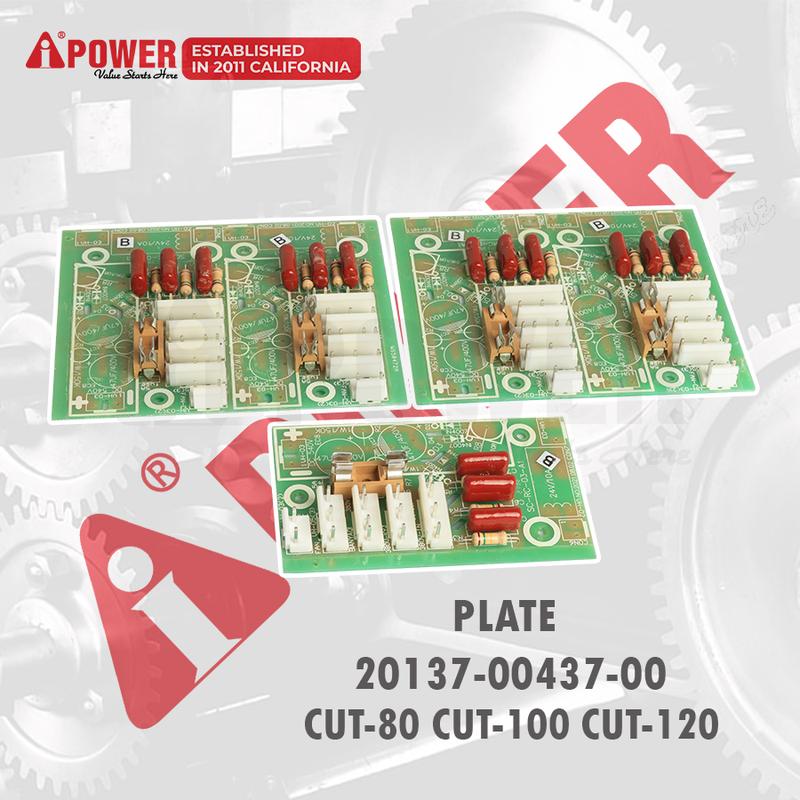 PLATE 20137-00437-00 UNTUK CUT-80/CUT-100/CUT-120