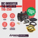 AIPOWER DC INVERTER TIG WELDER MESIN LAS TIG-250