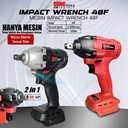 Mesin Impact Wrench Impact Baterai Cordless 48F SUNC TOOLS