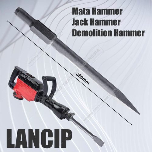 Mata Bor Bobok Beton Jack Hammer Pipih Flat Lancip Chisel