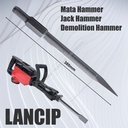 Mata Bor Bobok Beton Jack Hammer Pipih Flat Lancip Chisel