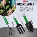 Sekop Taman Kebun Mini Besi 1 SET