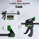Klem F Clamp Alat Penjepit Kayu 6" 8" 10" 12" 14" 18" 24" inch