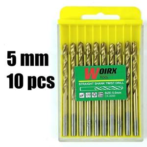 Mata Bor Besi Baja Kuningan 1 2 3 4 5 6 7 8 9 10 11 12 13mm