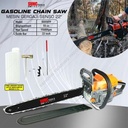 Mesin Gergaji Bensin 22 inch Gasoline Chainsaw 22" WOIRX TOOL