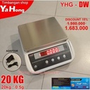 Timbangan Digital Meja Paket Barang Buah Makanan 20kg 0.5g