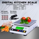 Timbangan Digital Portable Meja Dapur Kue Makanan Bumbu 10kg 0.1g