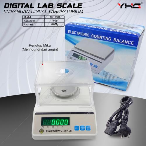 Timbangan Digital Electronic Balance Emas Dapur Lab 100g 0.001g