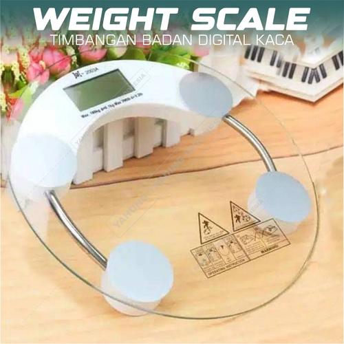 Timbangan Badan Digital Kaca weight scale