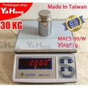 Timbangan Digital dapur Quattro MACS-W series 30kg*1g made in taiwan