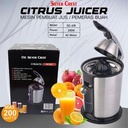 Pemeras Jeruk Elektrik Otomatis Stainless Steel SAYONA