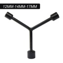 JLD Kunci Y shock 8 9 10 11 12 13 14 17MM kunci sok Y Segitiga MURAH (3 in 1) Kunci Socket CR-V