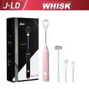 JLD Hand Mixer Mini Electric Whisk Kopi Susu Telur USB Milk Frother