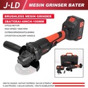 MESIN GERINDA BATRAI - CORDLESS BRUSHLESS ANGLE GRINDER
