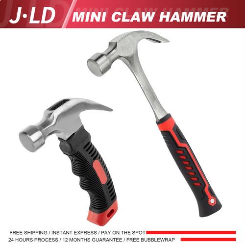 JLD Mini Claw Hammer Palu Kambing Mini Steel /Alat Perkakas Multifungsi Camping Hammer