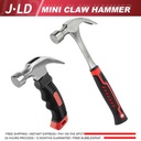 JLD Mini Claw Hammer Palu Kambing Mini Steel /Alat Perkakas Multifungsi Camping Hammer