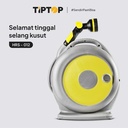 TIP TOP HRS-012 Portable Hose Reel Water Set 12 M With Spray Gun 10 Pattern / Gulungan Selang Air 12 M 10 Mode Semprotan
