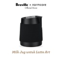 Normcore Handleless Milk Pitcher Sharp Spout - Milk Jug Latte Art Kopi
