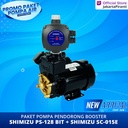 Paket Pompa Pendorong Shower / Booster 125 Watt Shimizu PS-128 BIT