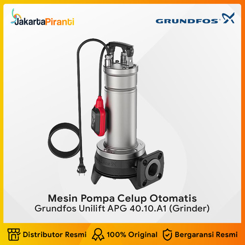Mesin Pompa Celup Limbah Grinder Grundfos Unilift APG 40.10.A1