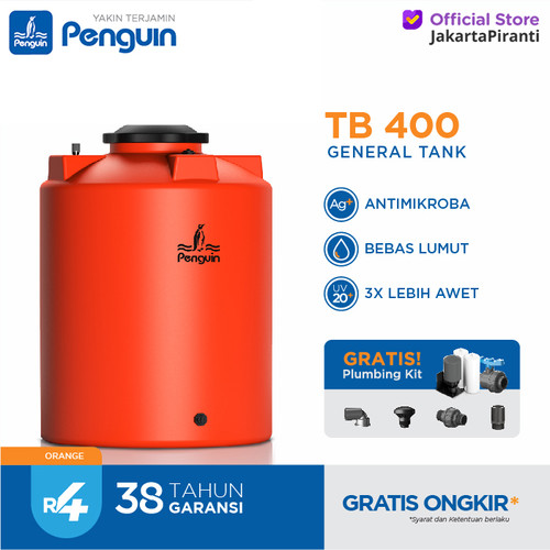 Toren Air Penguin TB400 Tangki Air Plastik 4100 L Tandon Air TB 400